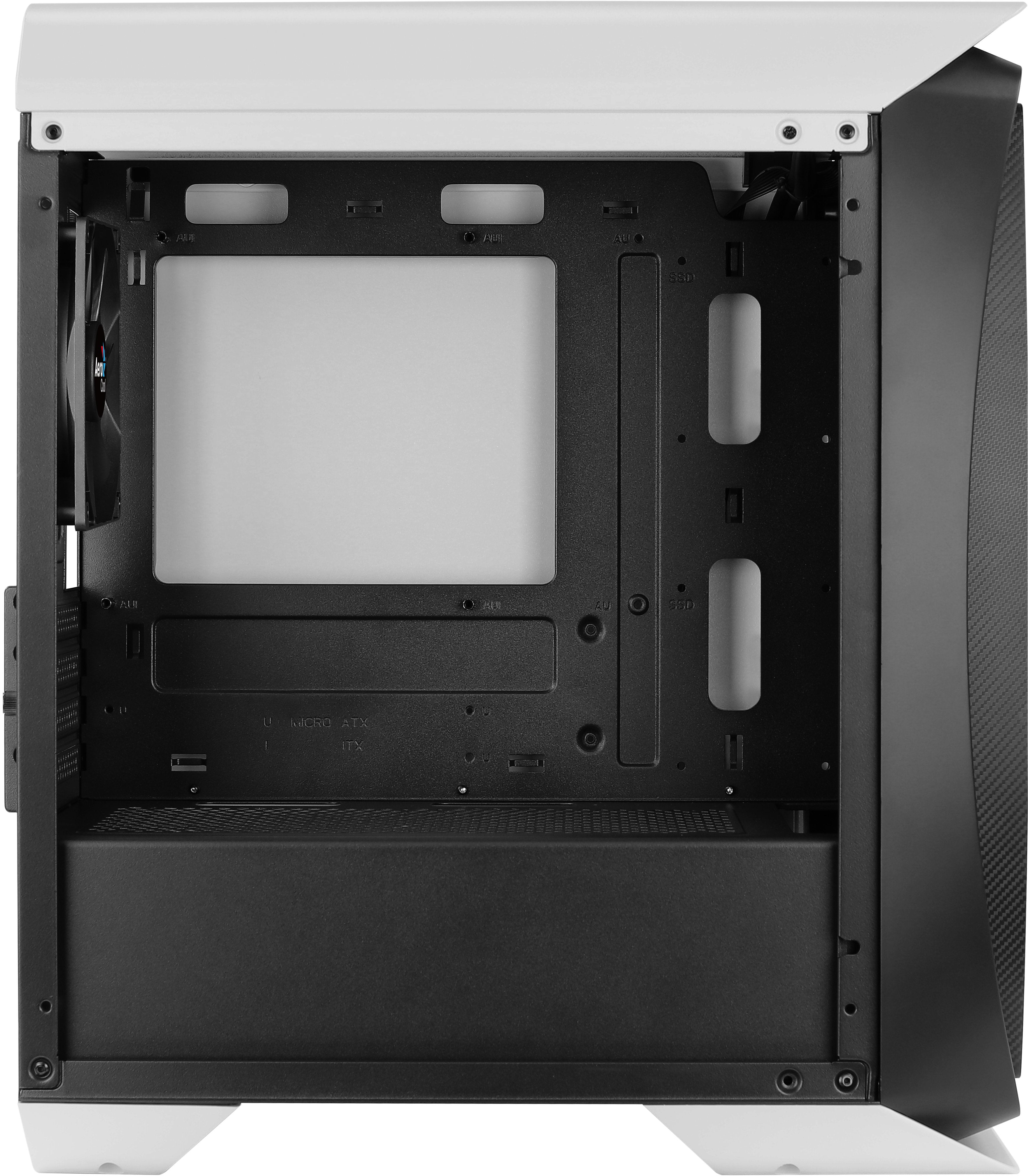 Caja Semitorre Aerocool Aero One Mini White 2*Usb 3.0 Hd Audio+Mic