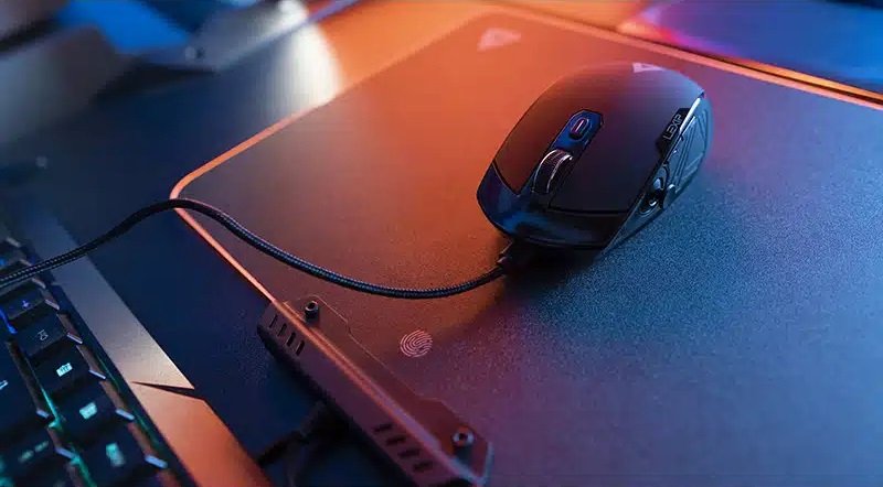 Lexip B5 Alfombrilla De Ratón Para Juegos Negro