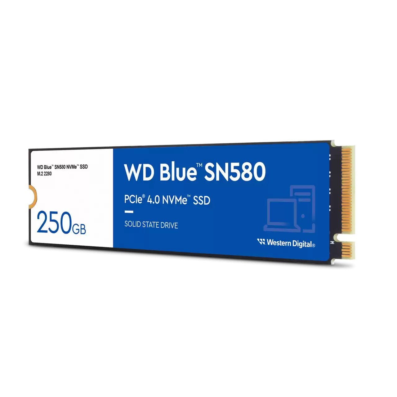 Ssd Western Digital Wd Blue Sn580 2tb M.2 2280 Pcie Wds200t3b0e