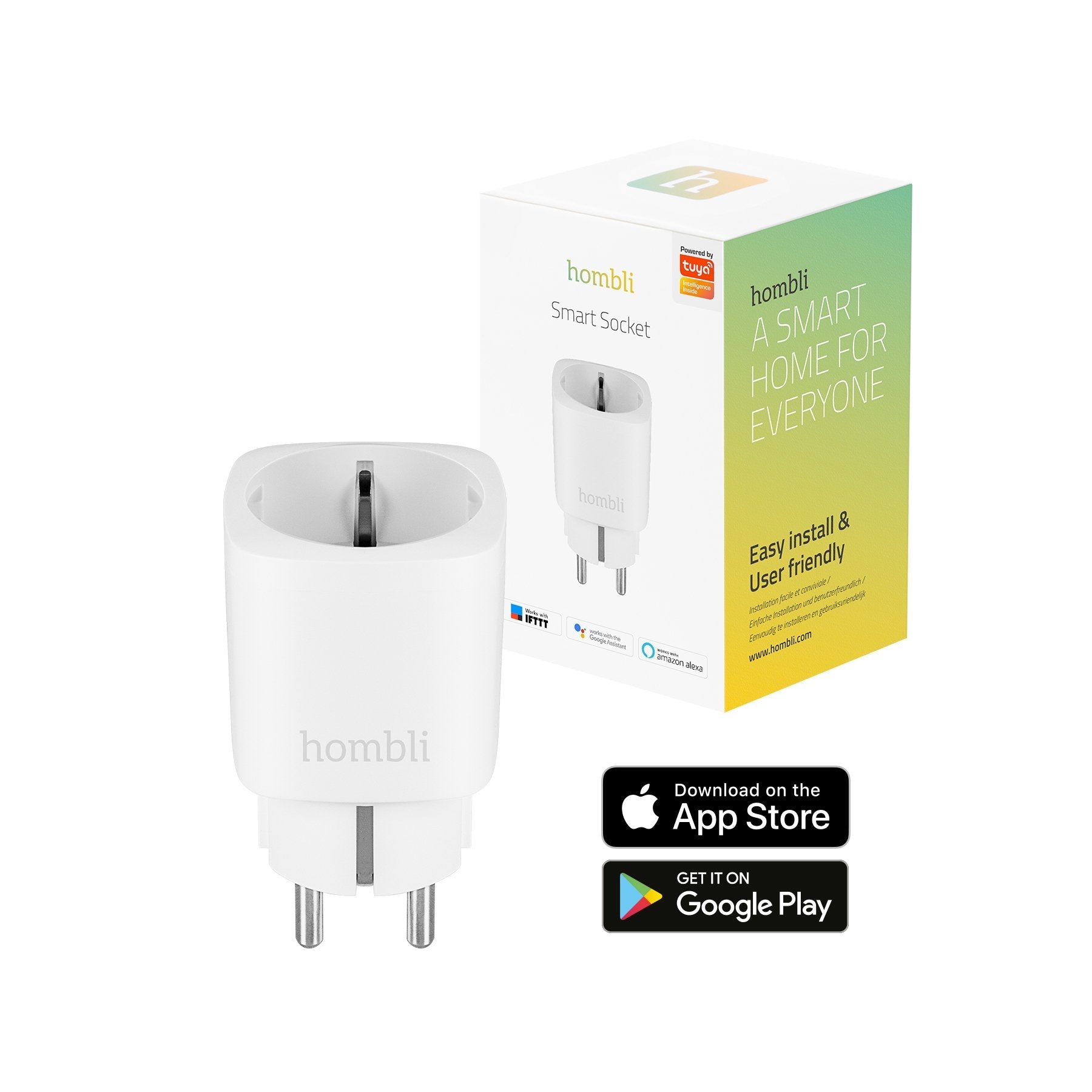 Hombli Hbss-0109 Enchufe Inteligente 3540 W Blanco