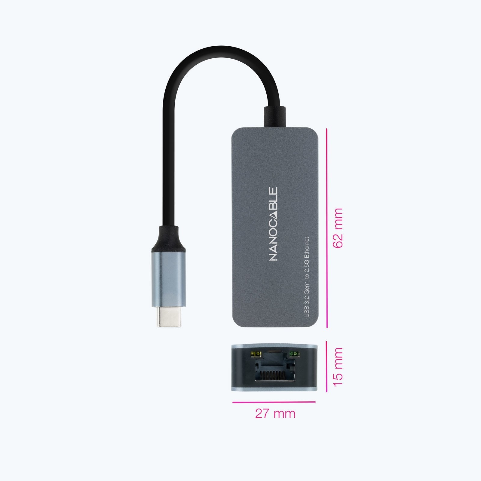 EAN 8433281013162 - Nanocable 10.03.0410 adaptador y tarjeta de red 2500 Mbit/s imagen 2