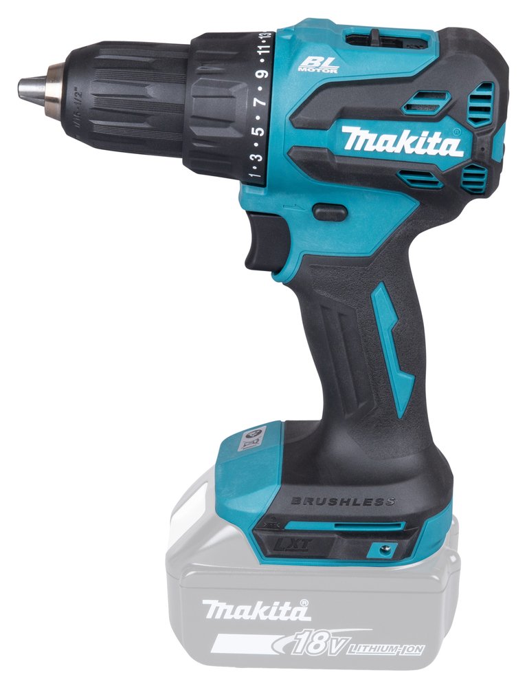 EAN 0197050010247 - Makita DHP490Z destornillador eléctrico y llave de impacto 1900 RPM Azul, Negro imagen 2