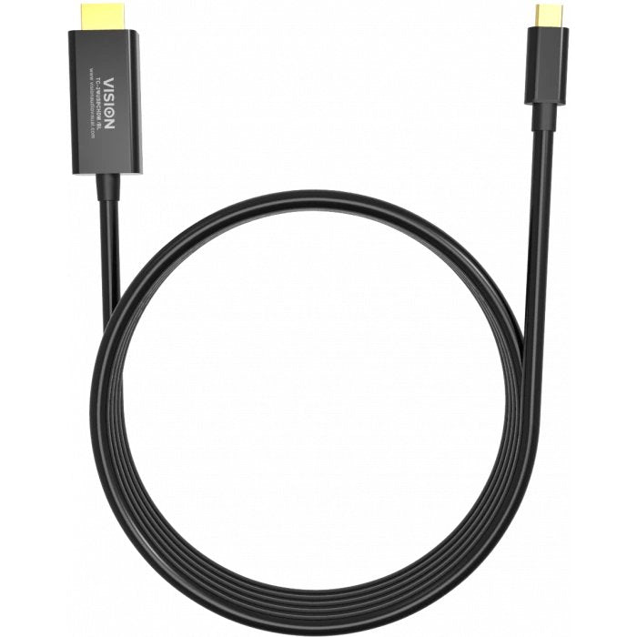 EAN 1043055200000 - Vision TC 2MUSBCDP8K/BL cable DisplayPort 2 m USB Tipo C Negro imagen 10