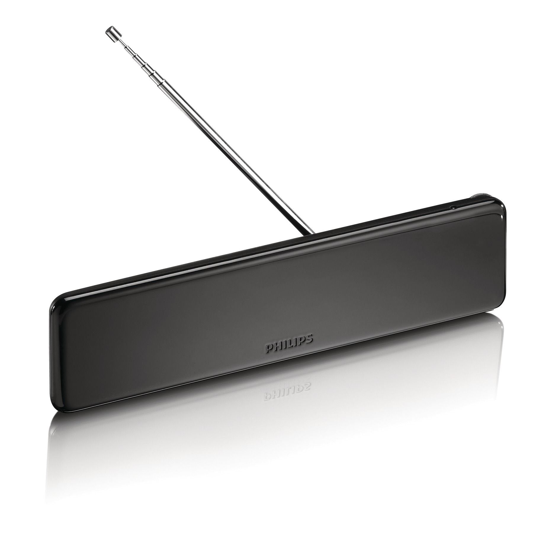 Antena Interna Tv Con Ajuste Wzmocnienia, Cable Koncentryczny 1.8m, 75ohm, 3g/4g, Dvb-T/T2