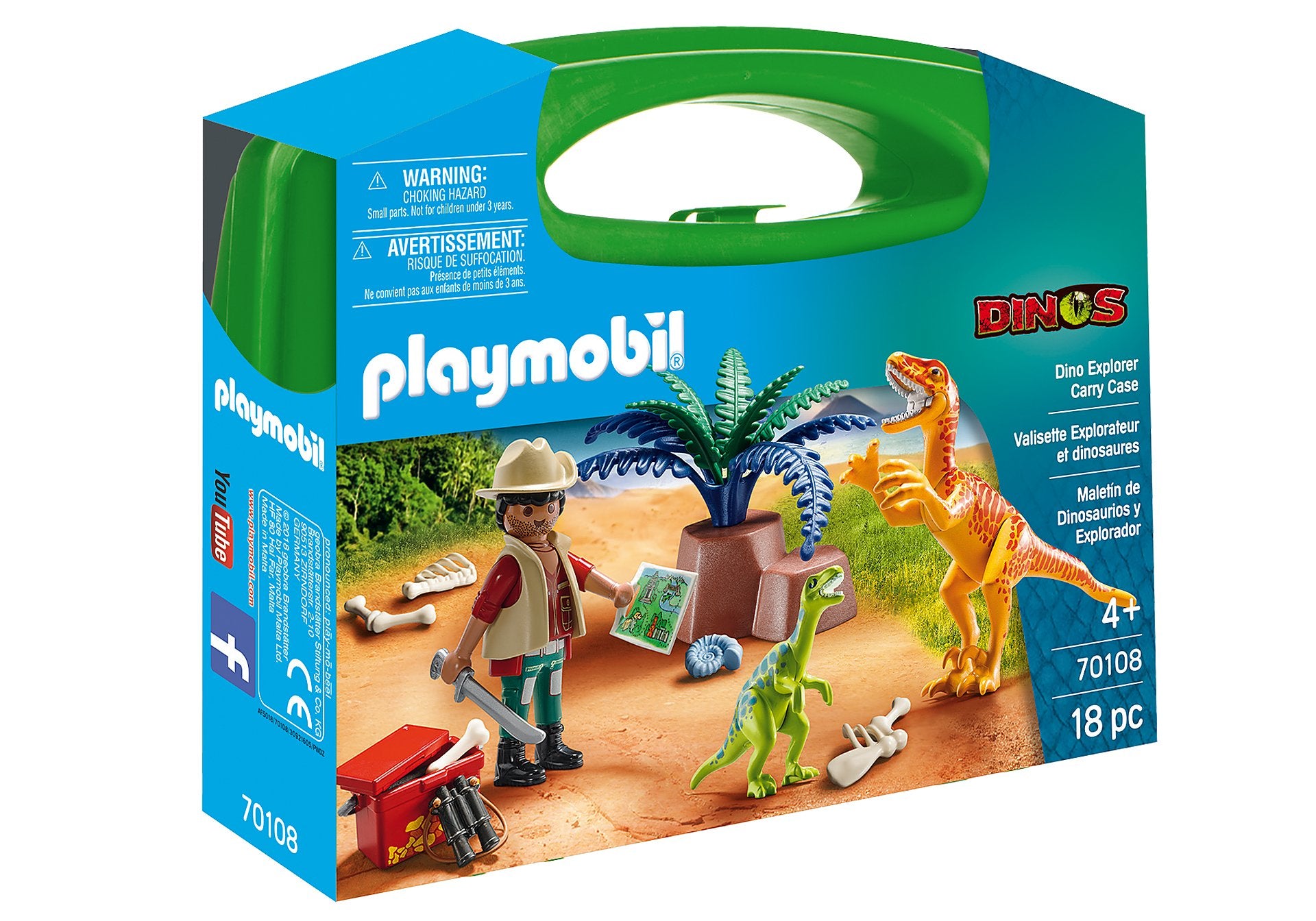 EAN 4008789701084 - Playmobil Dinos 70108 figura de juguete para niños imagen 1