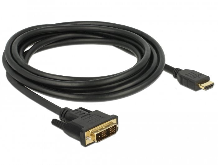 Delock 85585 Cable Hdmi -> Dvi-D 3m Negro