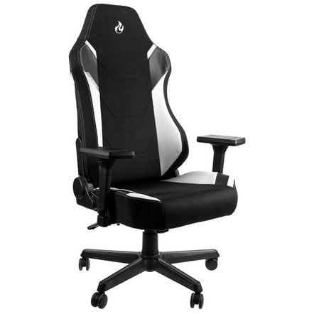 Silla Nitro Concepts X1000 Asiento Acolchado Negro, Blanco