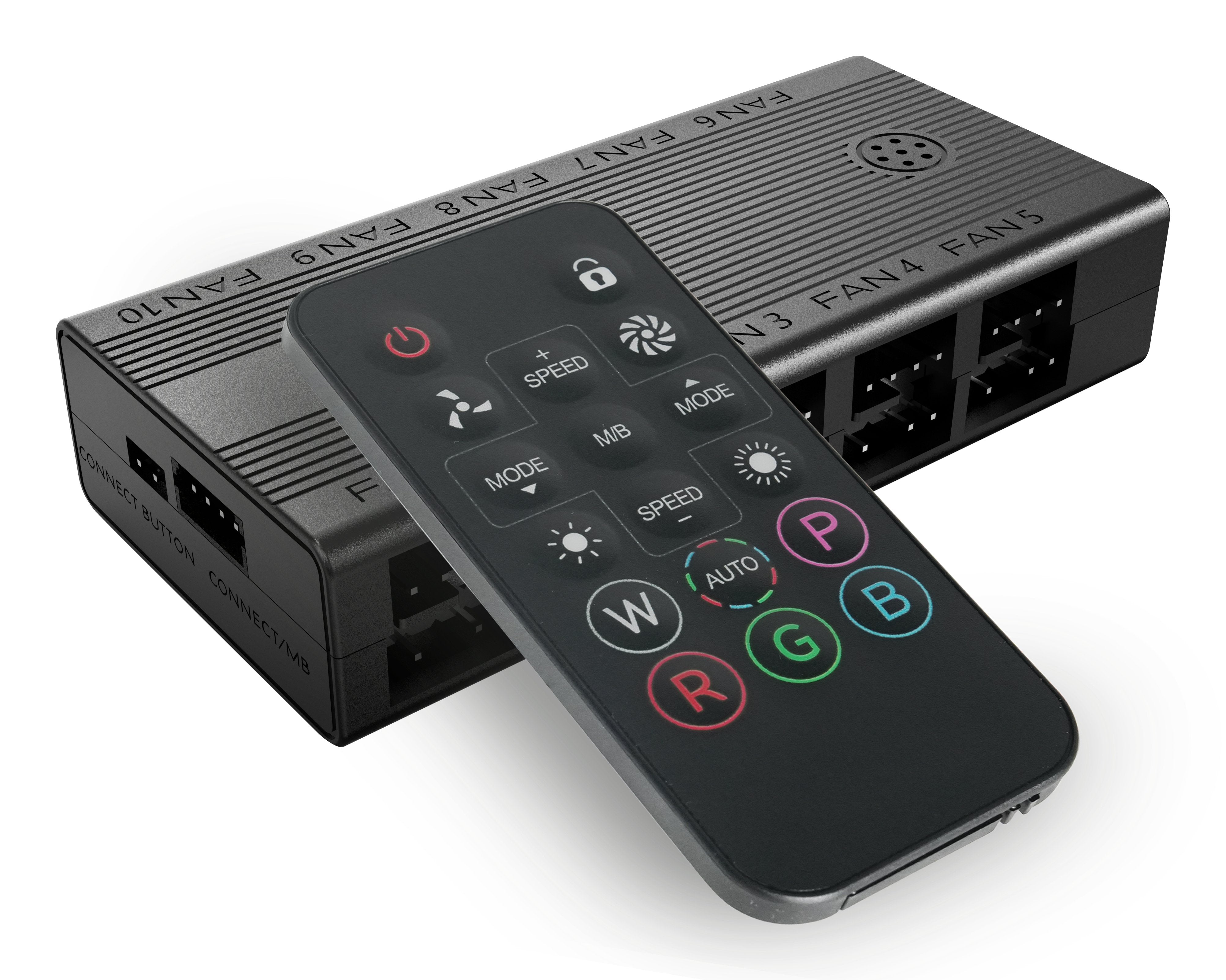 Controlador Hub Remoto Mars Gaming Mf-Hub Para Ventiladores Argb