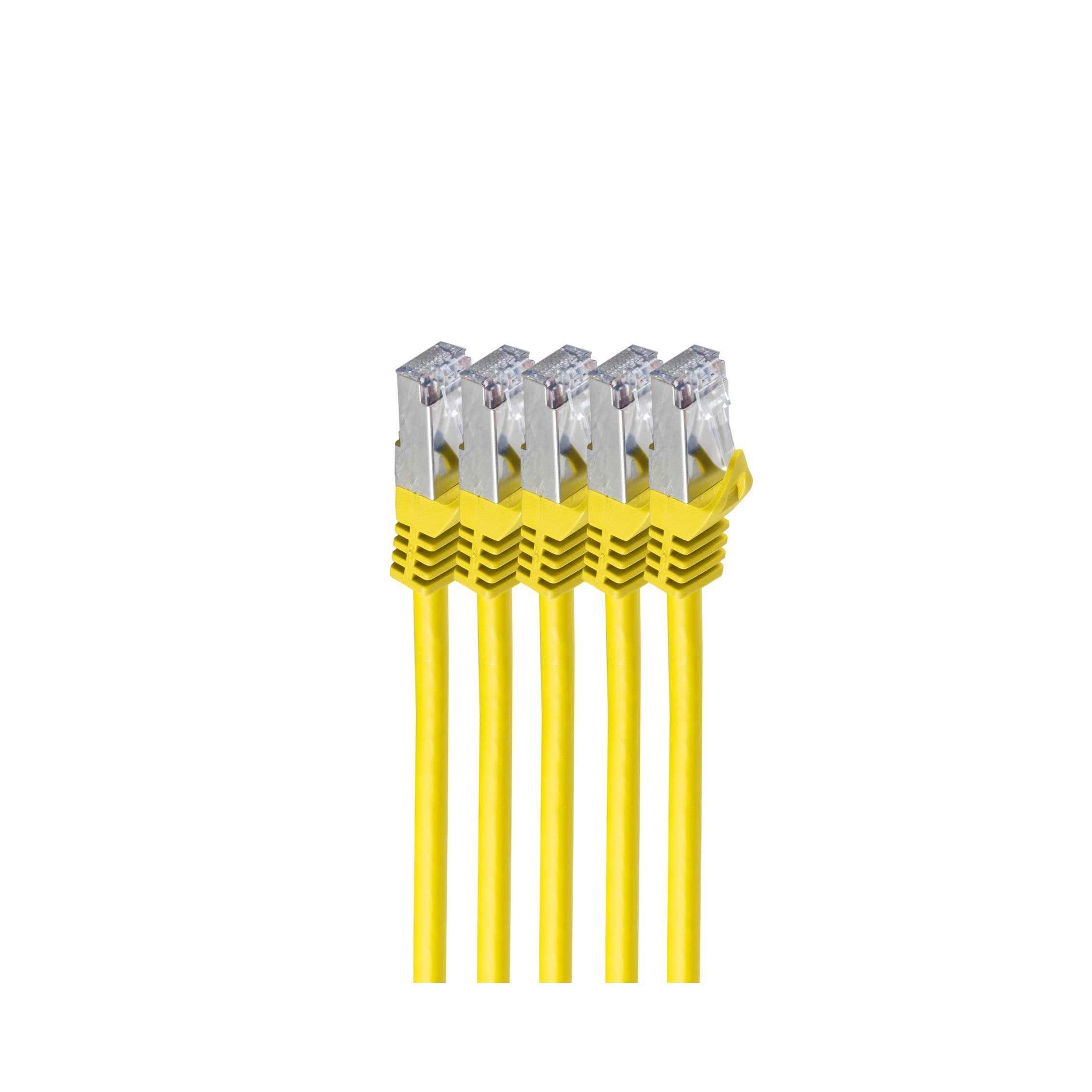 Shiverpeaks Rj45 Cable De Red S Ftp, Cat7 Ve5, 0,25m Amarillo