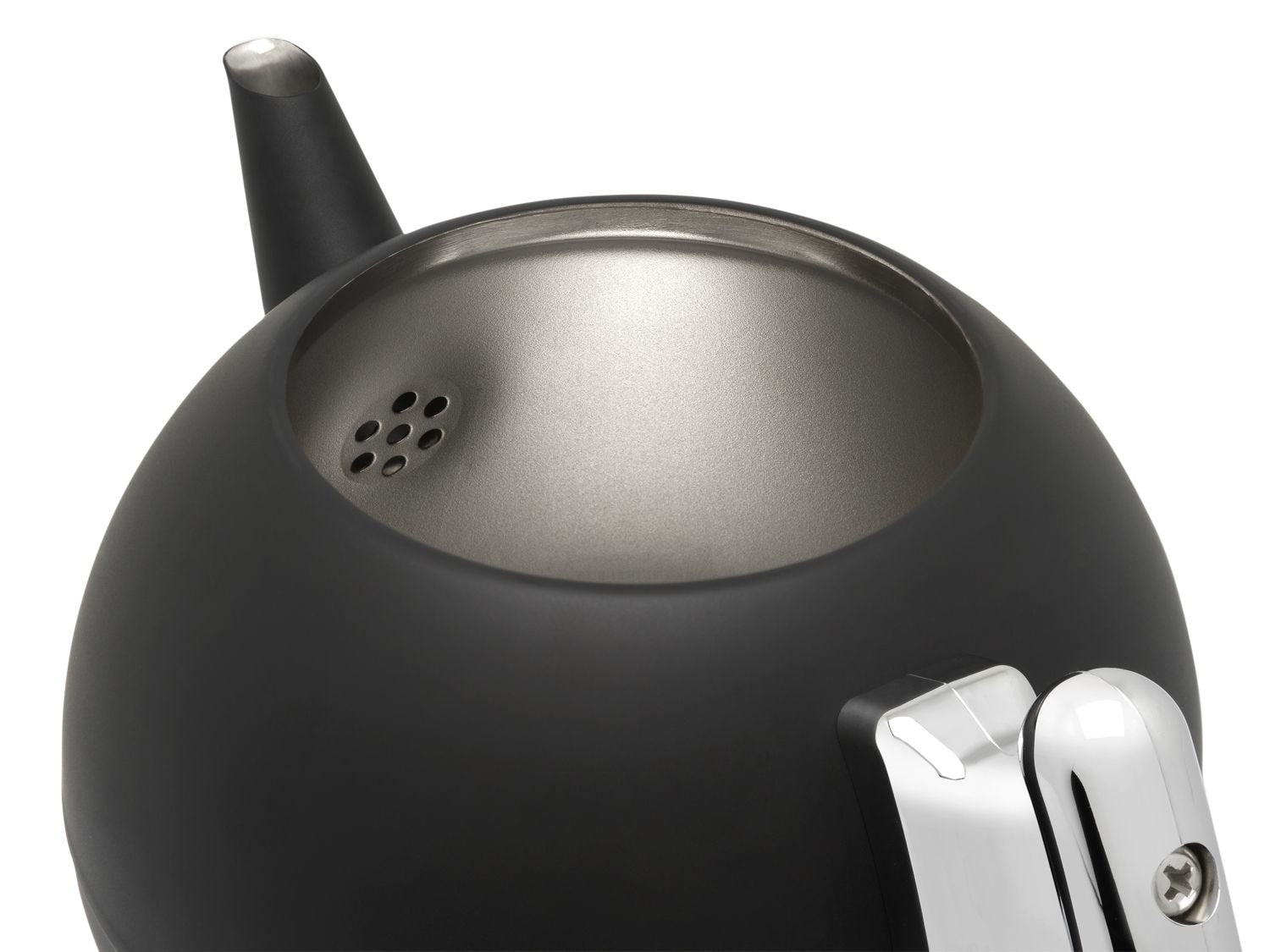 Tetera Bredemeijer Bella Ronde 1.2l Negro Mate / Cromado 101006