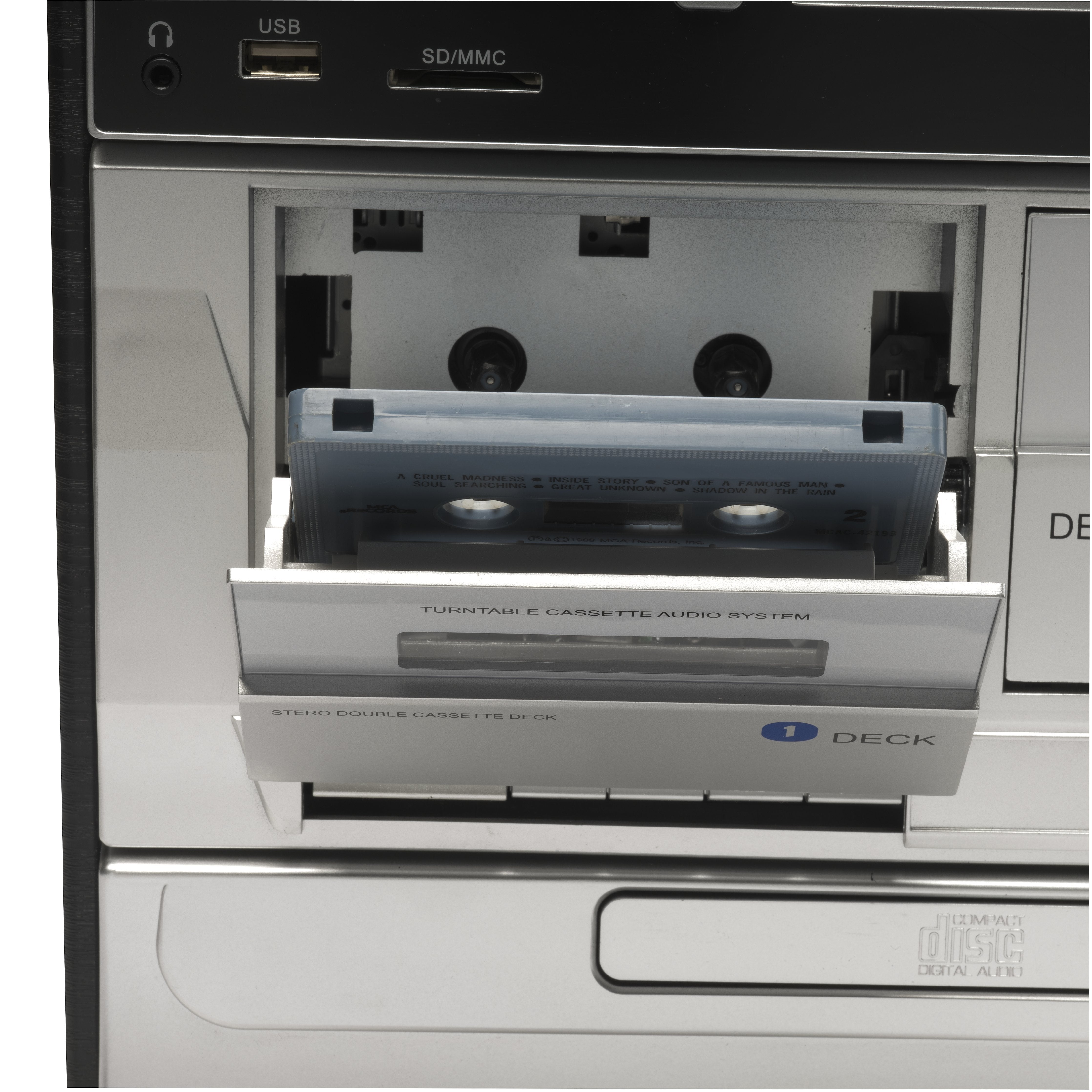 Reproductor Denver Mrd-166 De Cd Portátil Negro, Gris