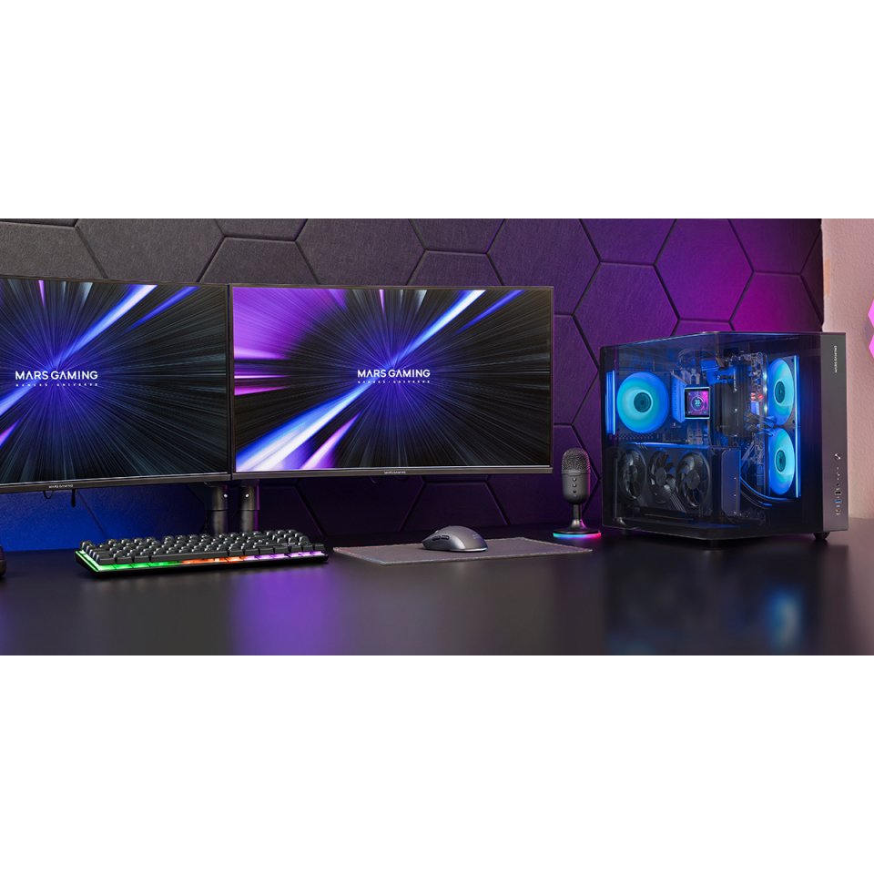 EAN 8435693113409 - Mars Gaming MC-INFINIOLITE Midi Tower Negro imagen 7