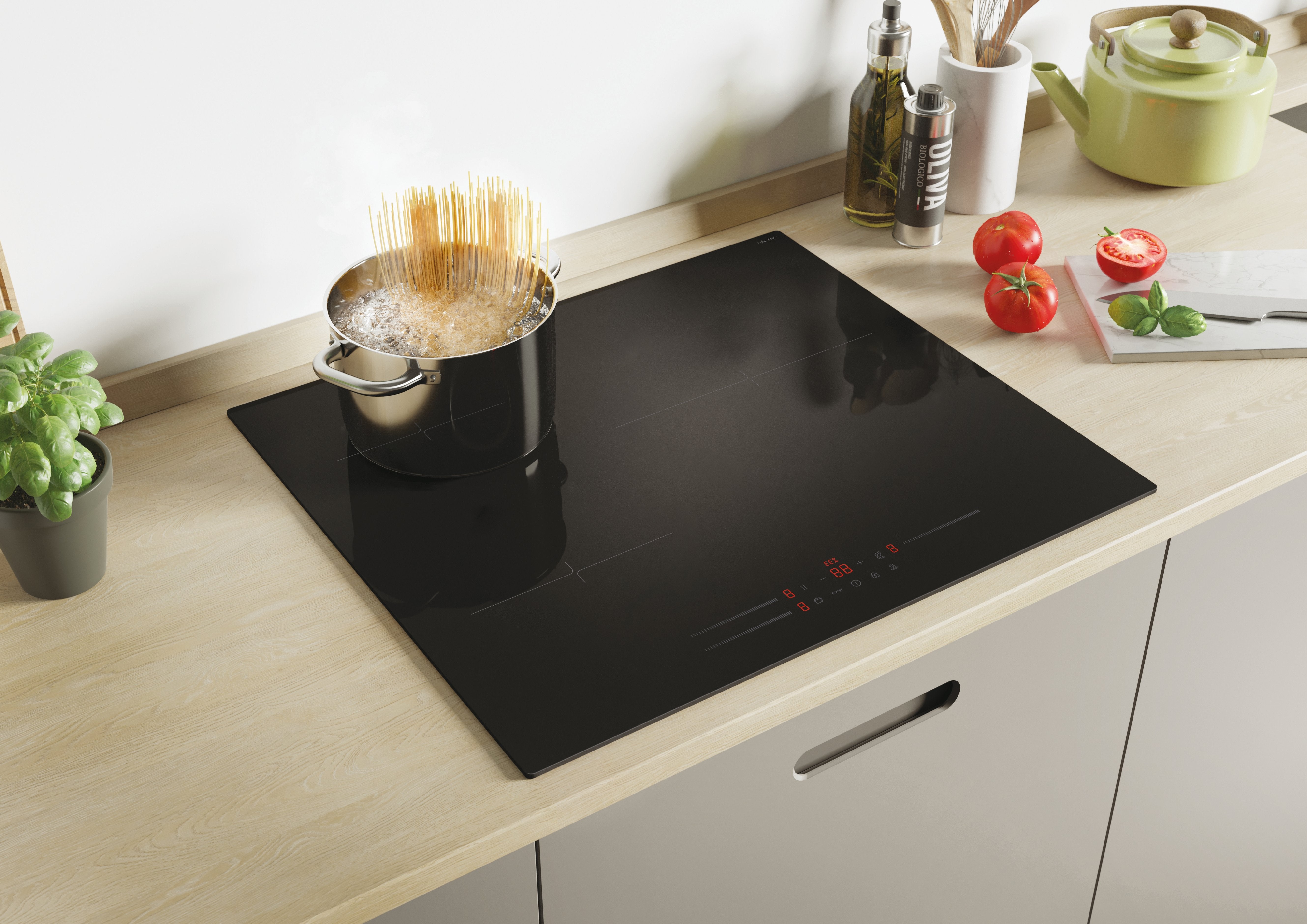 EAN 8059019052502 - Candy Moderna CI633MCBB Negro Integrado 60 cm Con placa de inducción 3 zona(s) imagen 3
