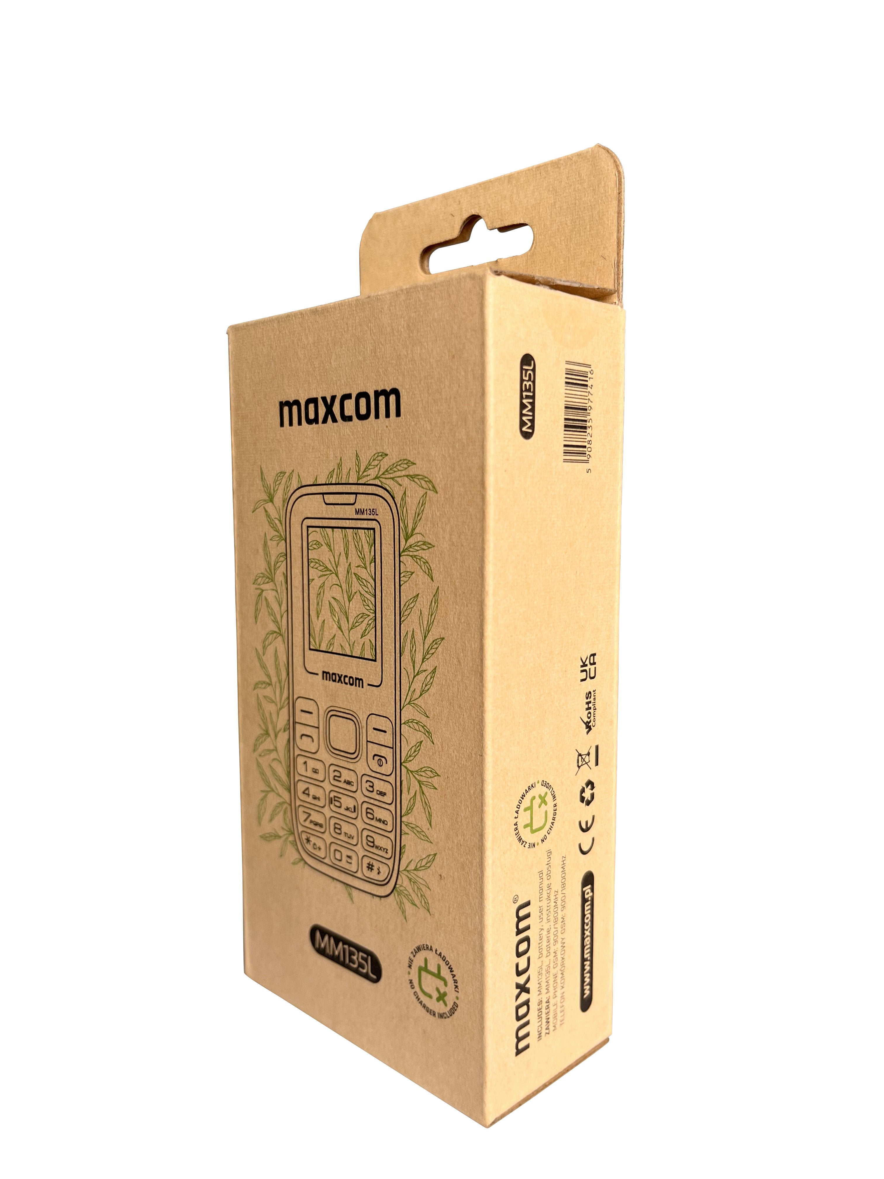 Movil Maxcom Mm135l 1,77" 2g Black Blue