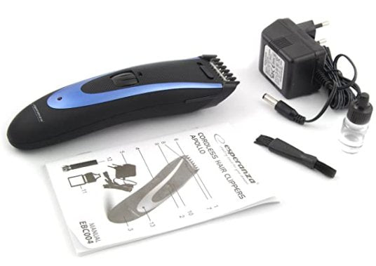EAN 5901299932032 - Esperanza EBC004 depiladora para la barba Batería 24 2,4 cm Negro, Azul imagen 3