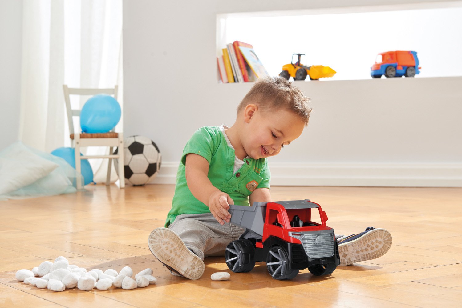 EAN 4006942896202 - Lena TRUXX Dump Truck - 29cm imagen 5