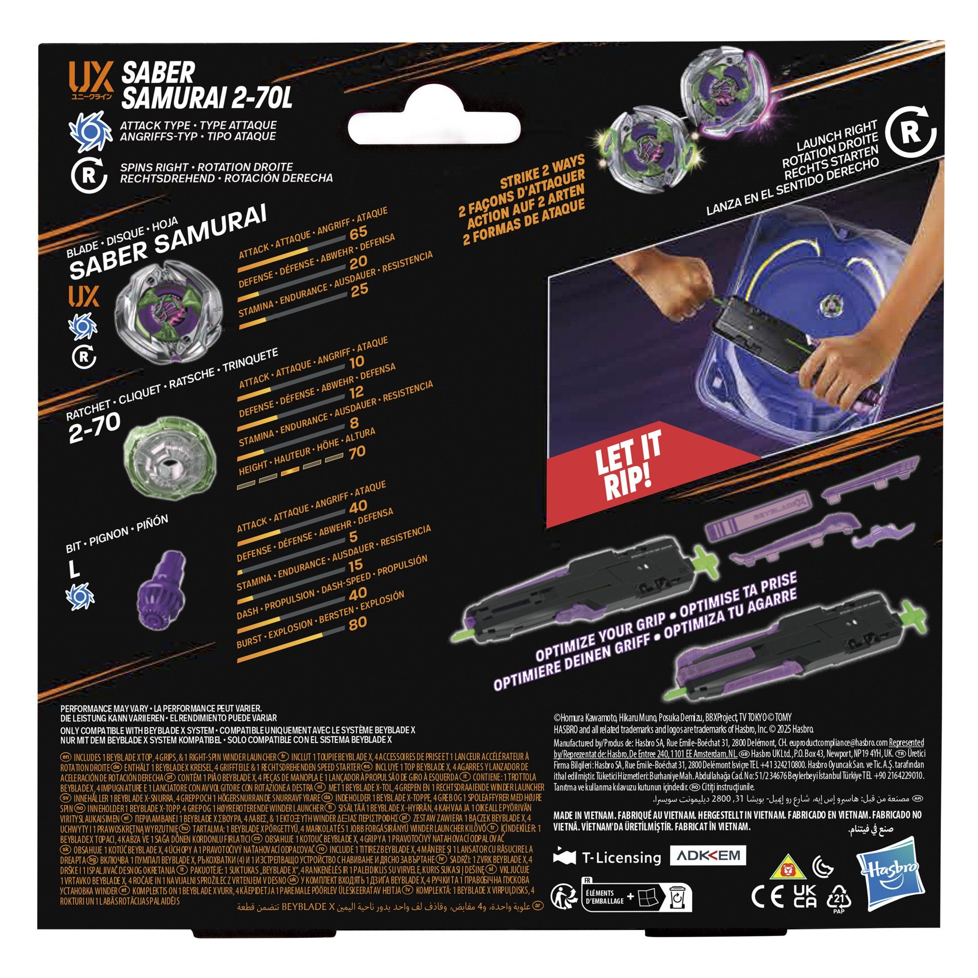 EAN 5010996338280 - Beyblade G1862EU4 juego y juguete de habilidad/activo Estuche de juego imagen 3