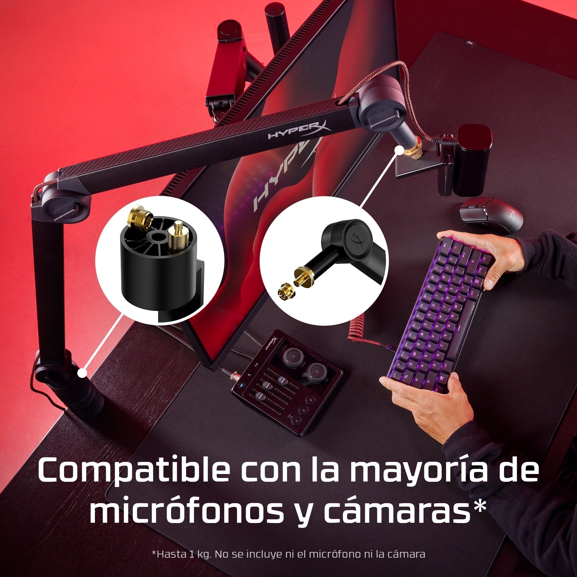 Soporte Hp Hyperx Caster