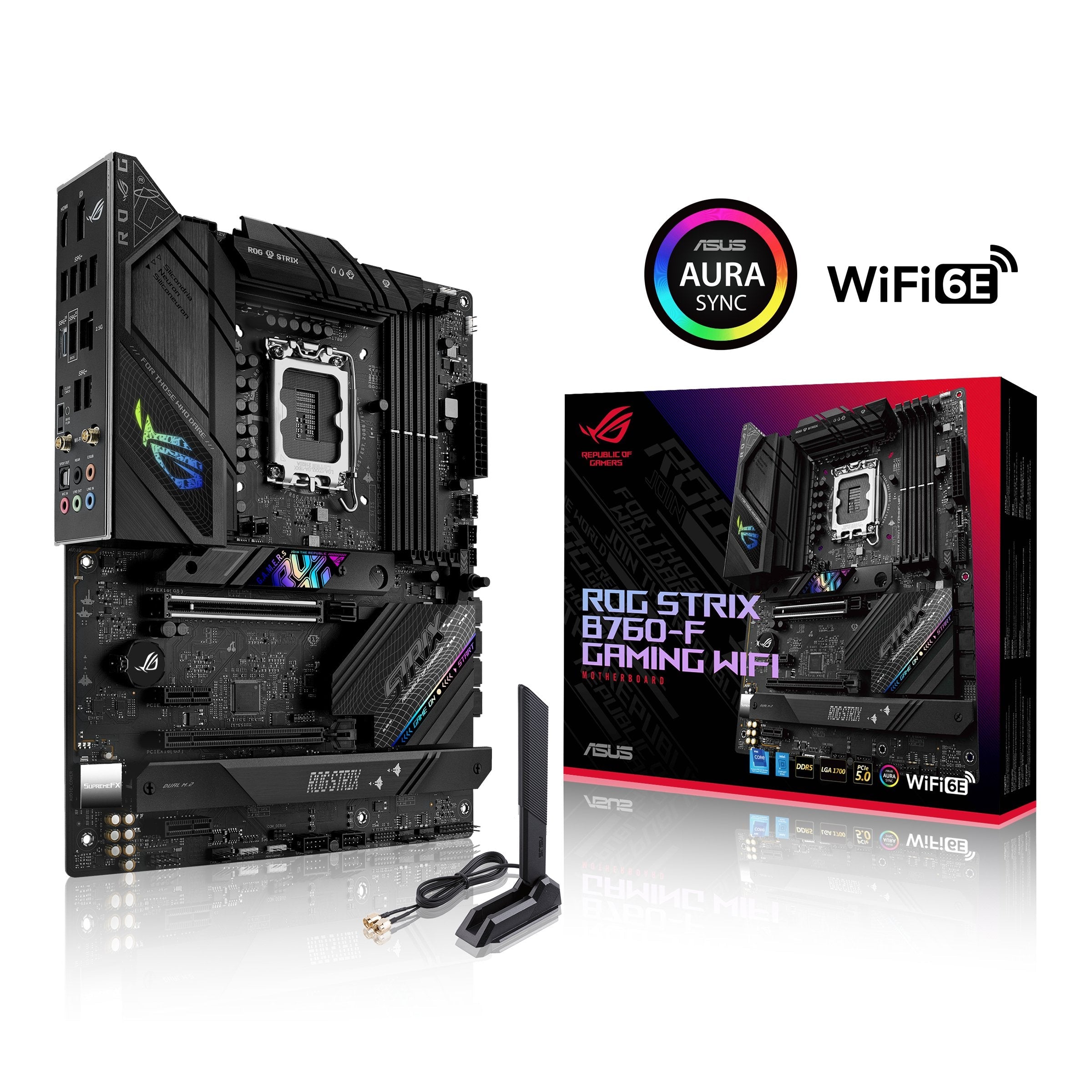 Placa Base Asus Rog Strix B760-F Gaming (Wi-Fi) Socket 1700