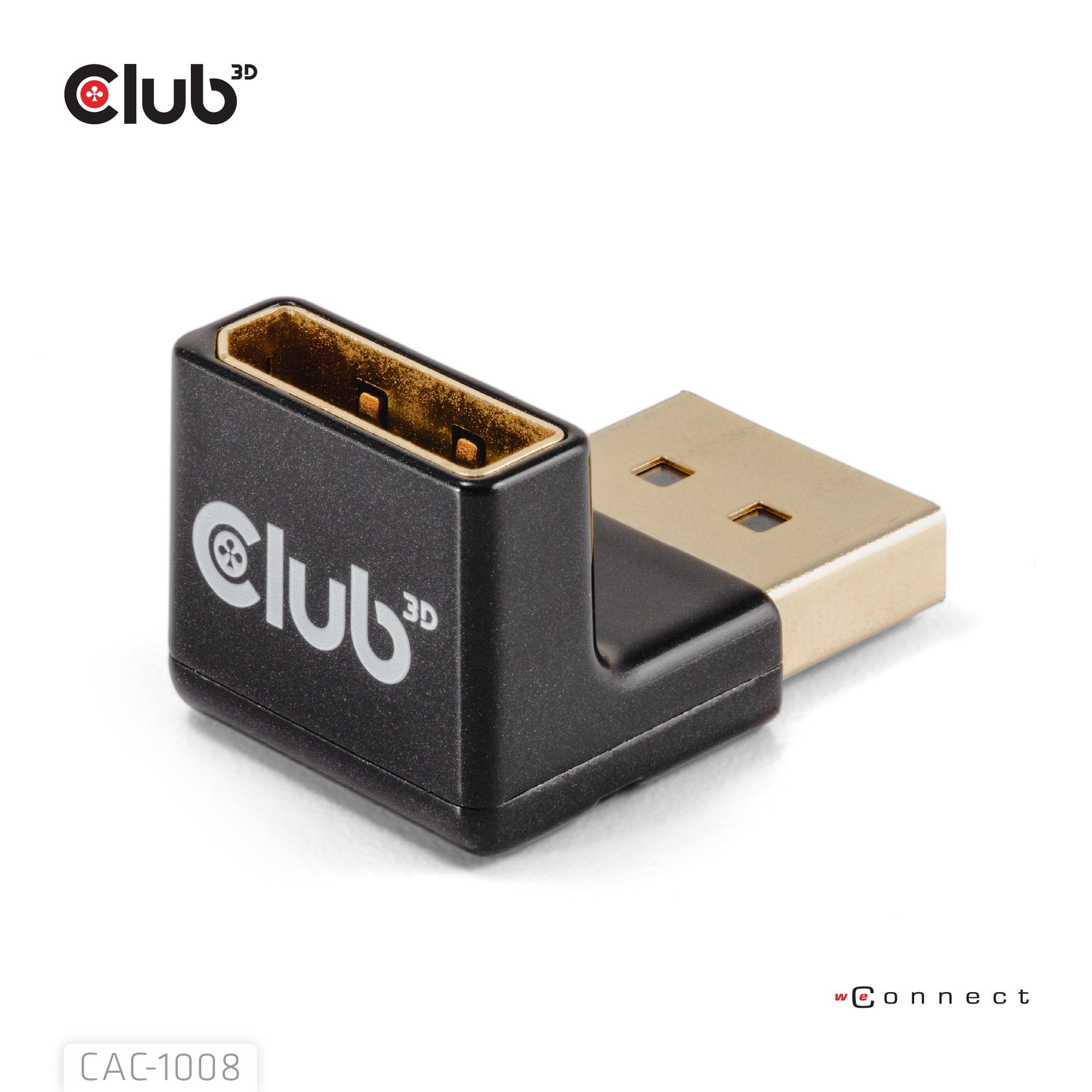 EAN 8719214473129 - CLUB3D CAC-1008 cambiador de género para cable DisplayPort Negro imagen 5
