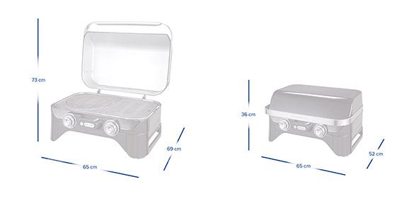 Campingaz Attitude 2100 Ex, Parrilla De Gas 2000035653