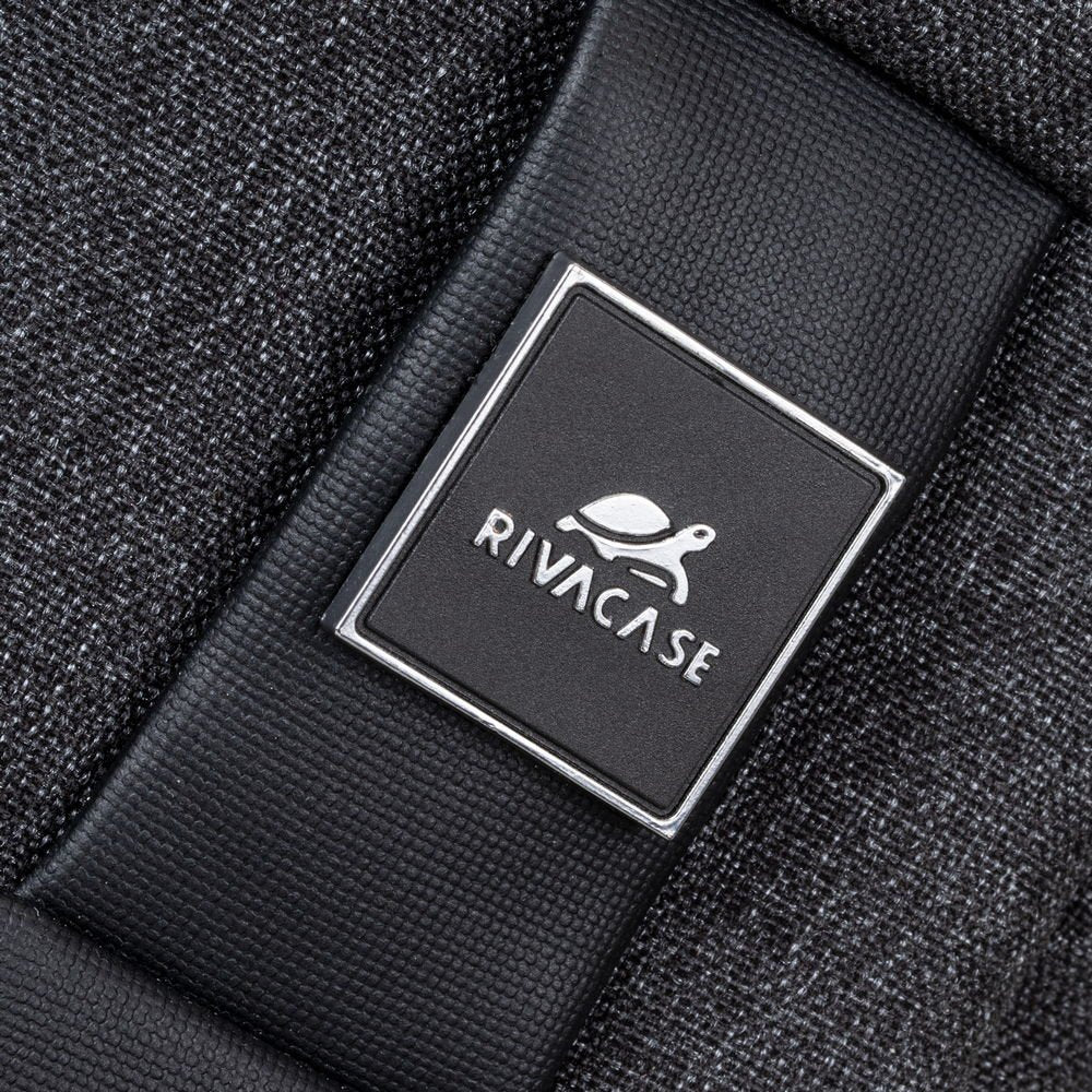 Rivacase 8810 Black Melange Crossbody Bag Para Tablets 8"