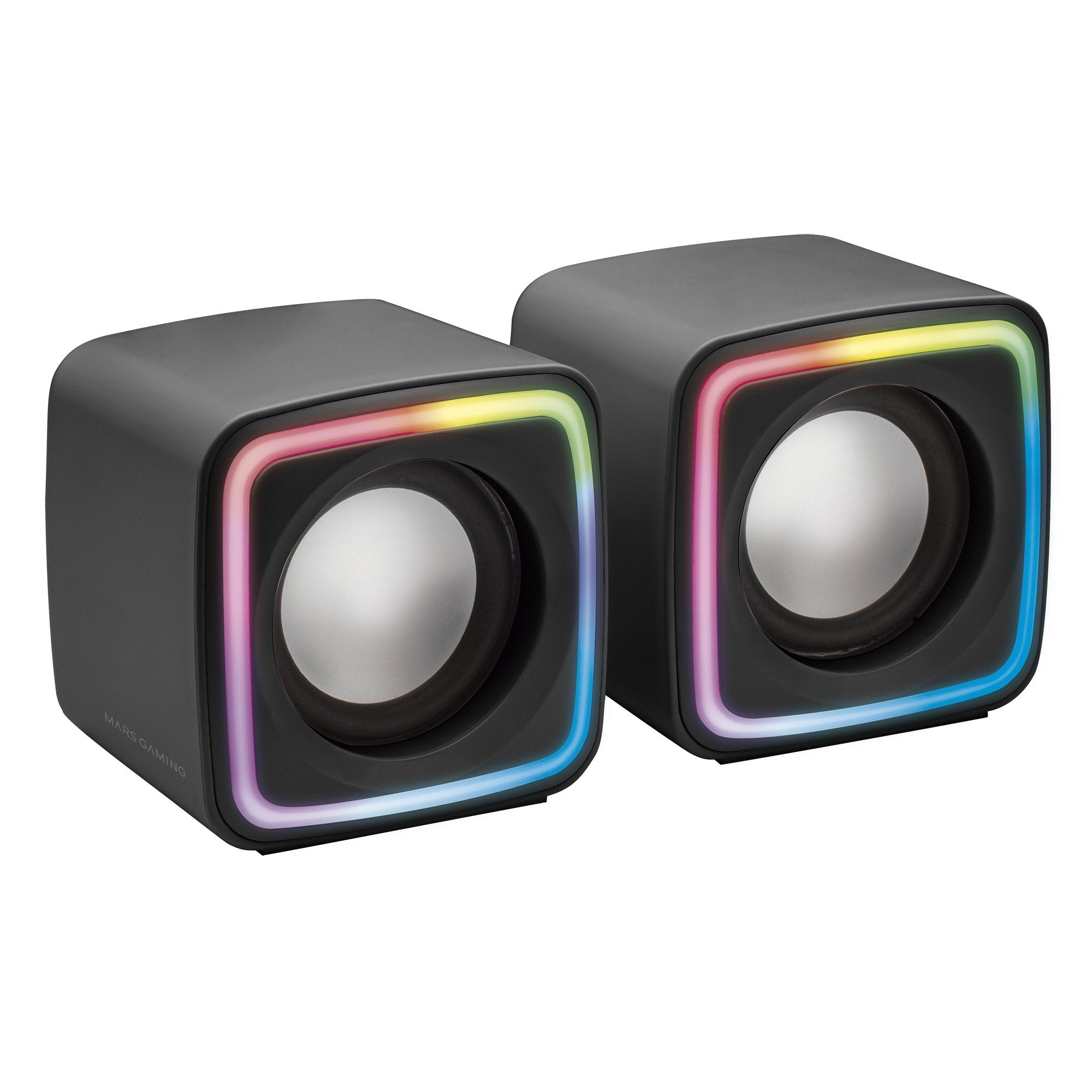 Altavoces Mars Gaming Mscube 8w 2.0 Negros