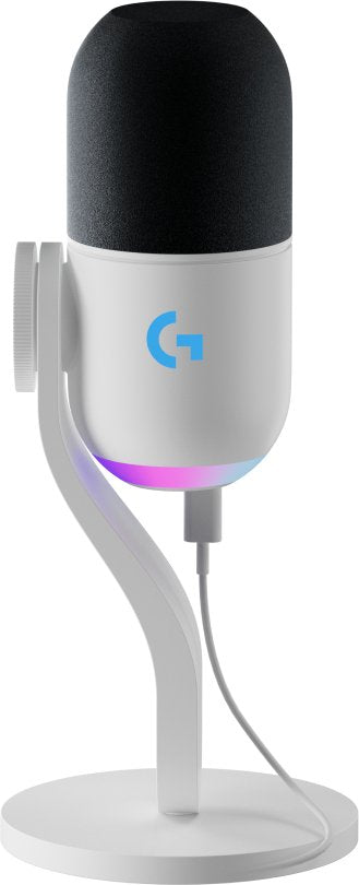 EAN 5099206116856 - Logitech G Yeti GX Negro, Blanco Micrófono de superficie para mesa imagen 4