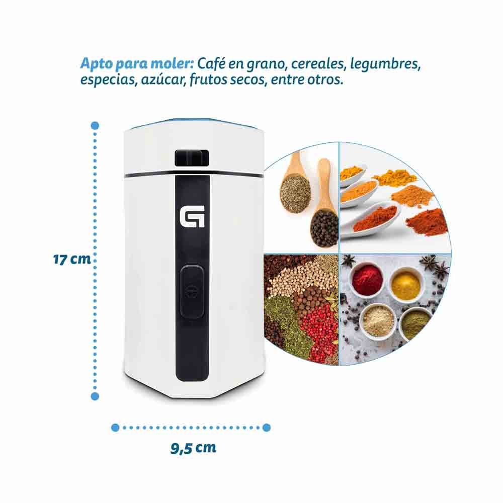 EAN 8426156018232 - Grunkel MO-150BL molinillo de café 150 W Blanco imagen 2