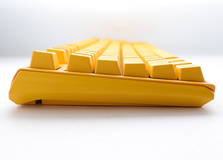 Ducky One 3 Yellow Gaming Tastatur Rgb Led - Mx-Clear Us Teclado Usb Inglés De Ee. Uu. Amarillo