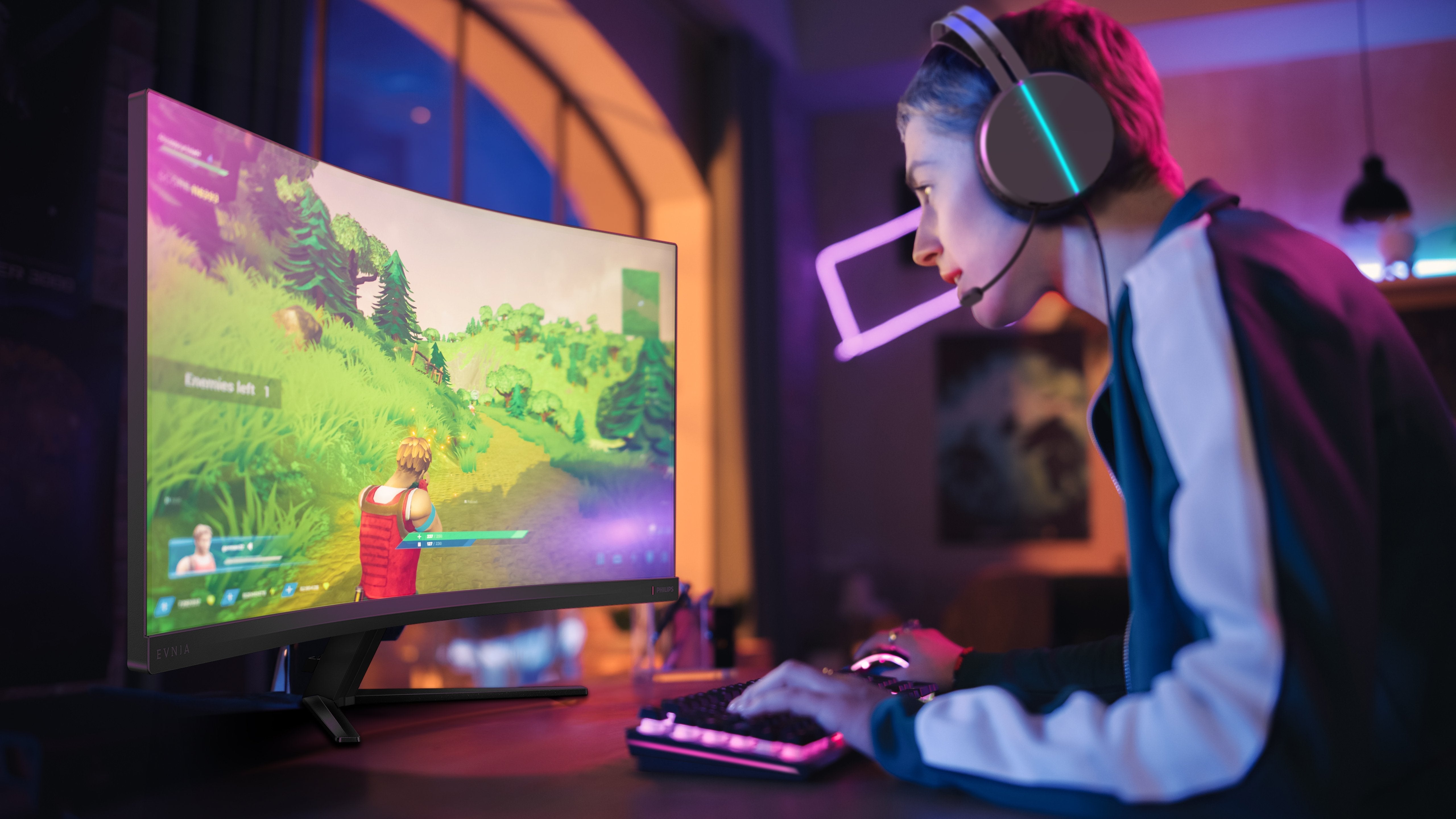 Philips 34m2c3500l 34" Va 3440x1440 Hdmi Negro Grey