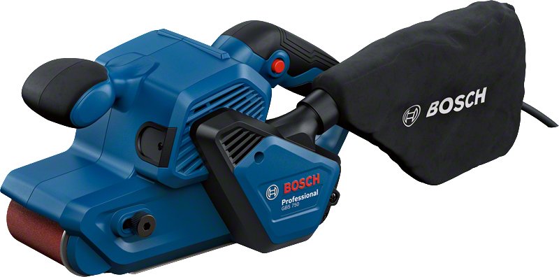 EAN 4053423255171 - Bosch GBS 750 Professional Lijadora de banda Negro, Azul 850 W imagen 1