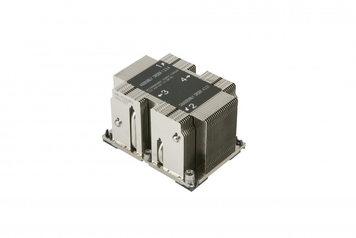 EAN 0672042262533 - Supermicro SNK-P0068PS sistema de refrigeración para ordenador Procesador Disipador térmico/Radiador imagen 1