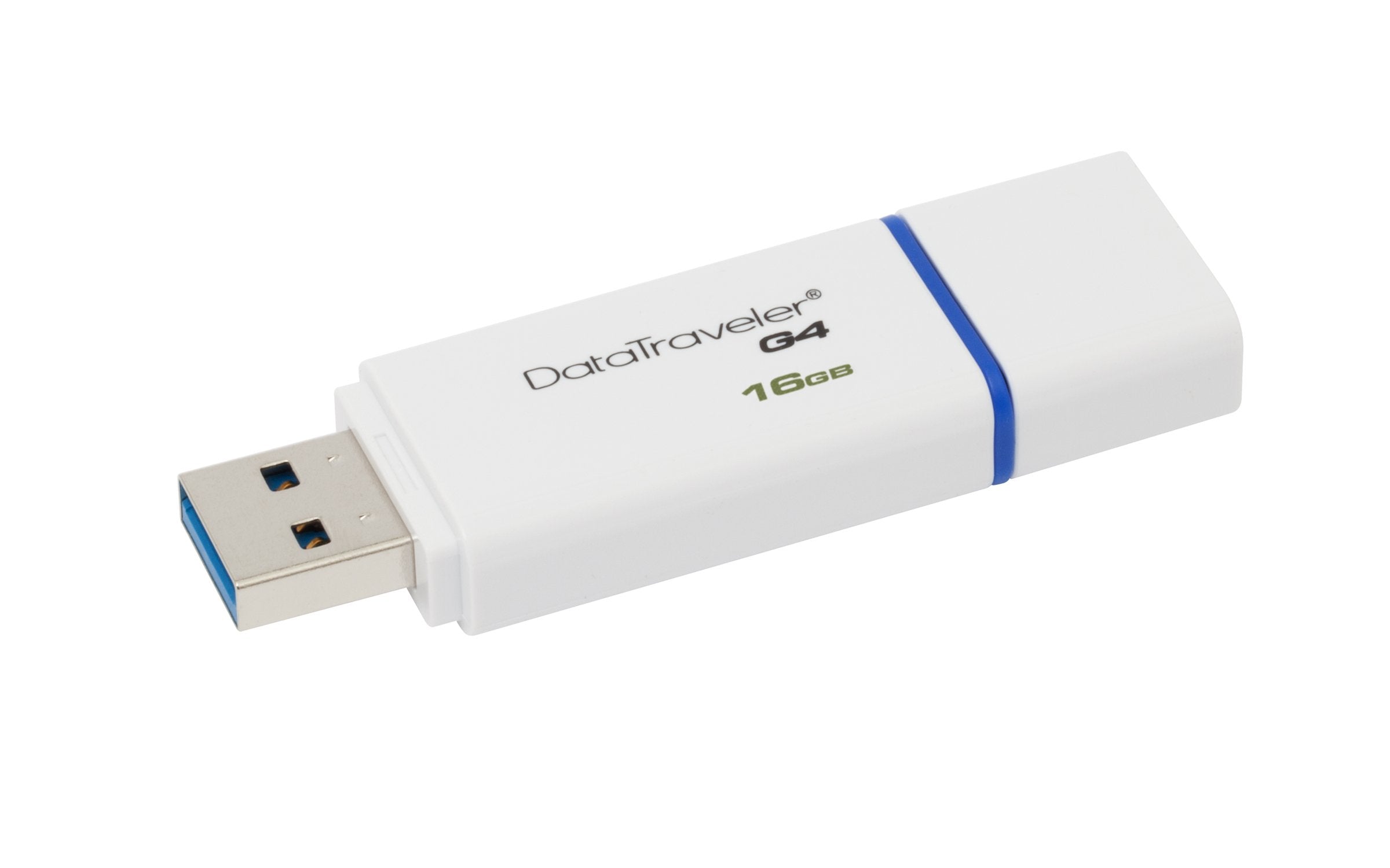 EAN 0740617220452 - Kingston Technology DataTraveler G4 unidad flash USB 16 GB USB tipo A 3.2 Gen 1 (3.1 Gen 1) Azul, Blanco imagen 5