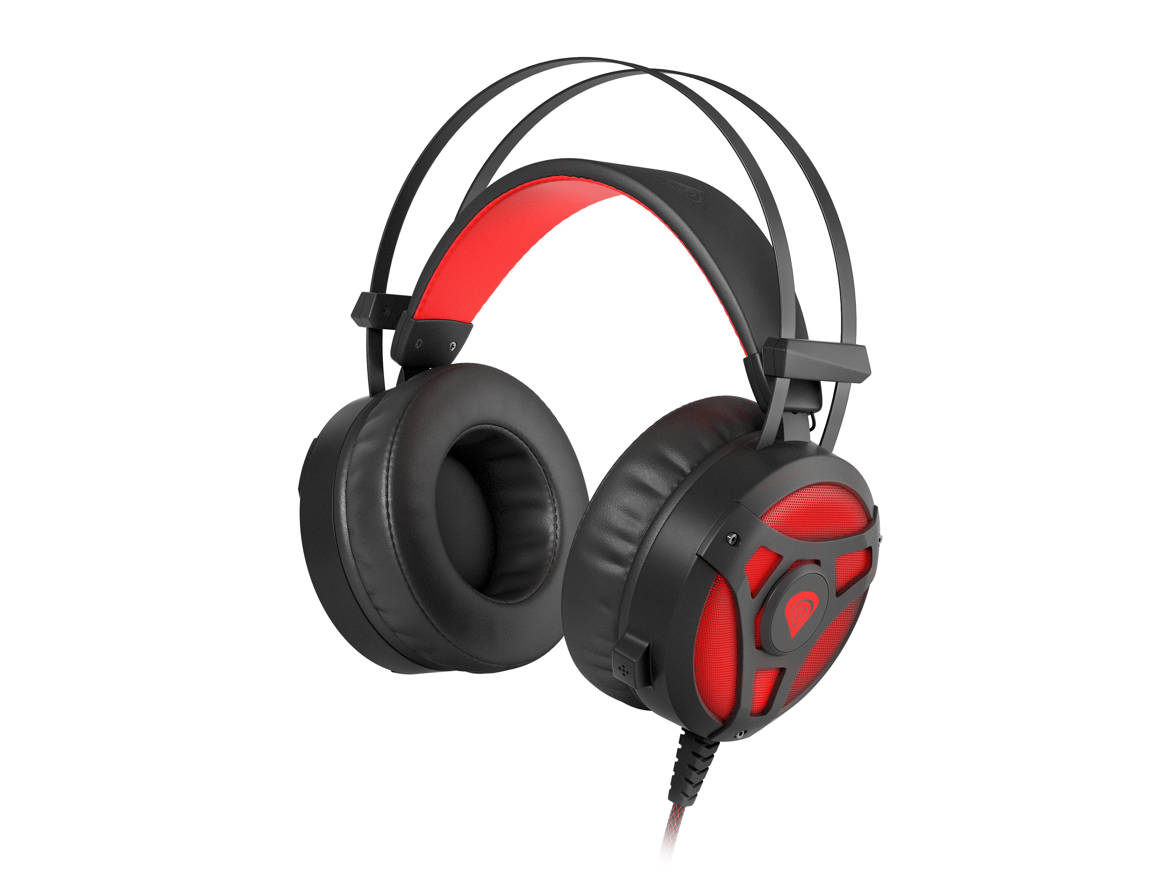 EAN 5901969410648 - GENESIS Neon 360 Auriculares Alámbrico Diadema Juego Negro, Rojo imagen 2