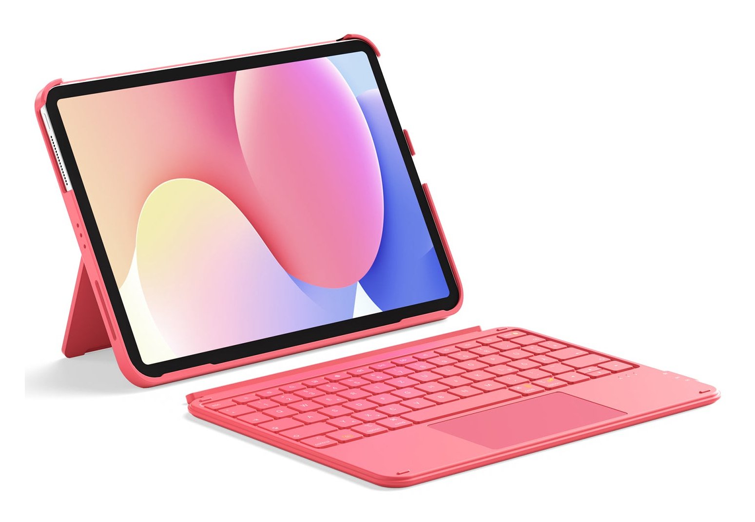 Inateck Keyboard Ipad 11" Ipad Air 4 5gen Com. Qwertz Red