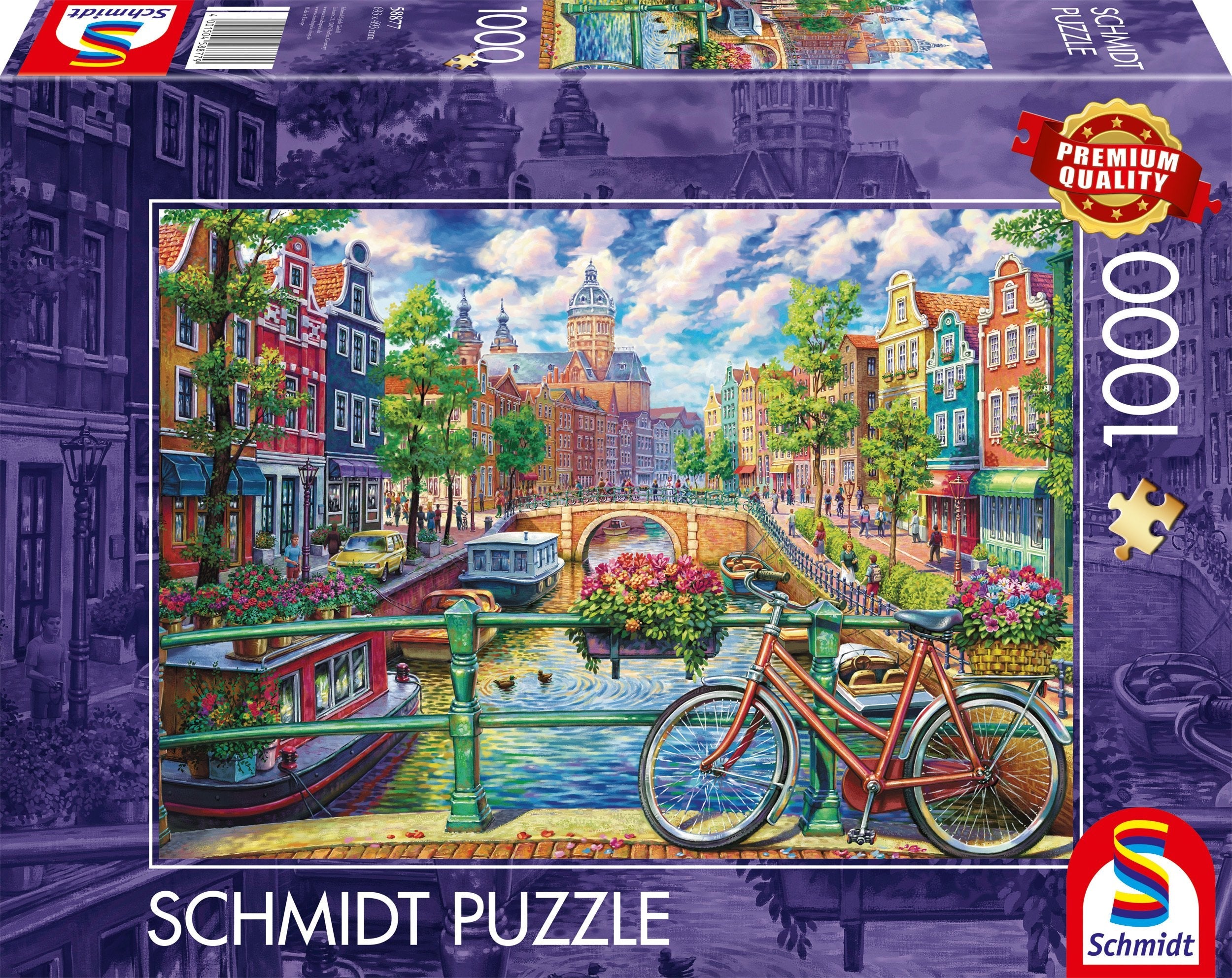 Schmidt Spiele Amsterdamer Grachtenzauber (1000 Teile) 58877