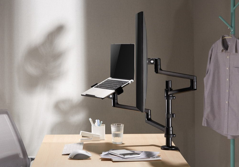 EAN 8716309127721 - Gembird MA-DA-04 soporte para monitor 81,3 cm (32") Escritorio Negro imagen 9