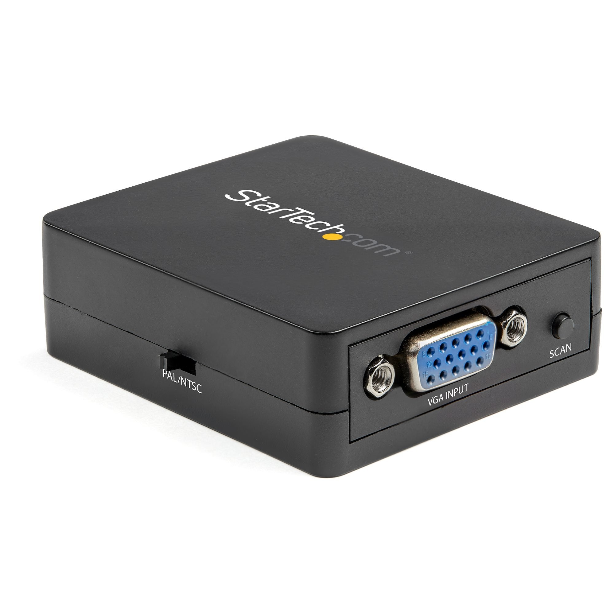 Startech.Com Conversor De Vídeo Vga A Rca Y S-Video - Alimentado Por Usb, 1920 X 1080 Pixeles, 640 X 480,1920 X 1080 Pixeles, 60 Hz, Conversor De Vídeo Activo, 1920 X 1080 Pixeles, Negro