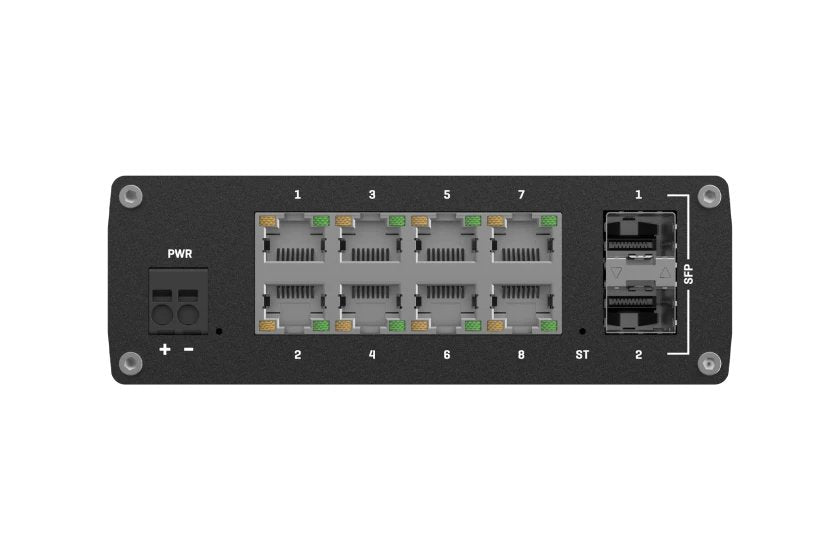 Teltonika Tsw212, Switch Negro, Switch Ethernet Gestionado Tsw212000000