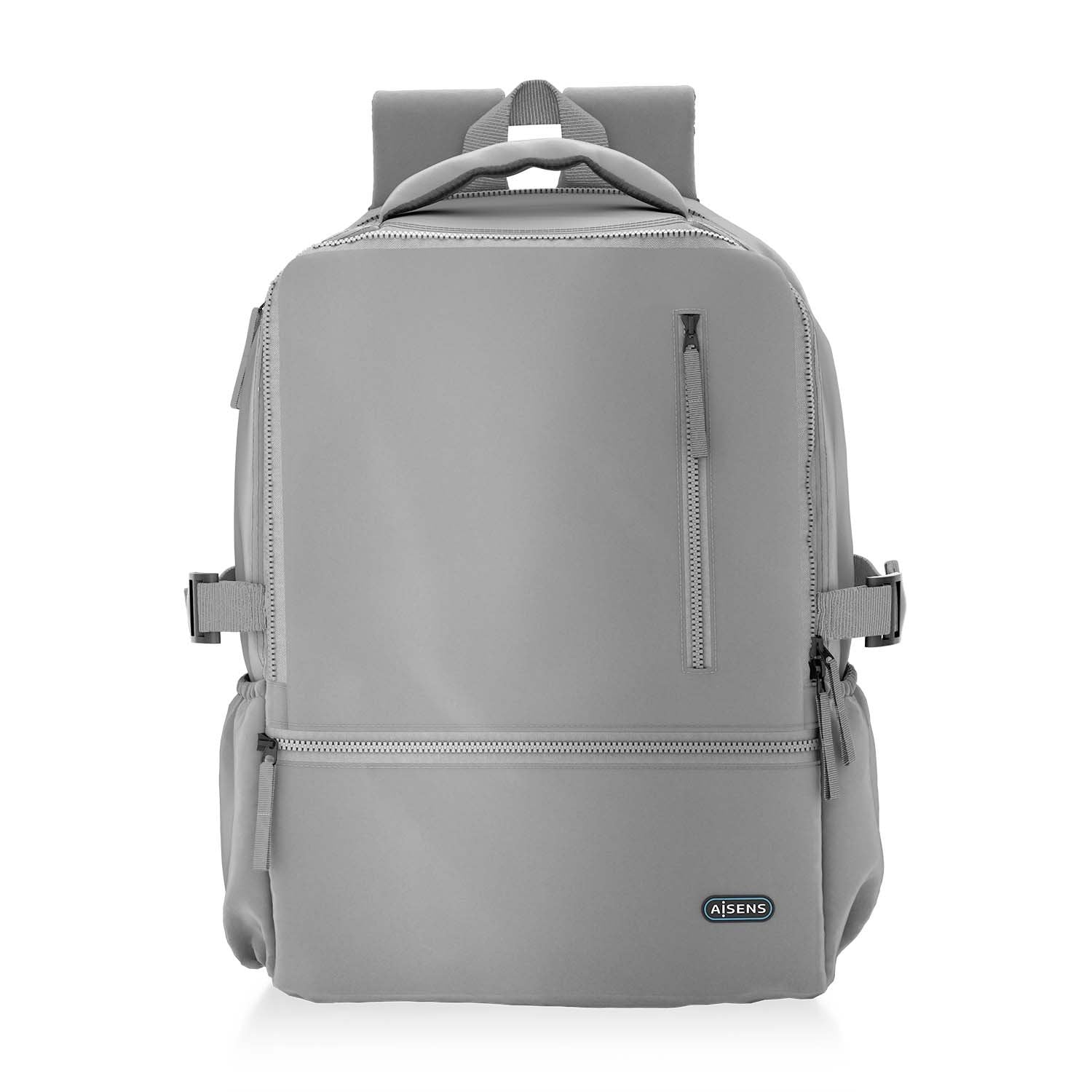 Aisens Mochila Deportiva Repelente Al Agua Para Portatil 15,6, Gris