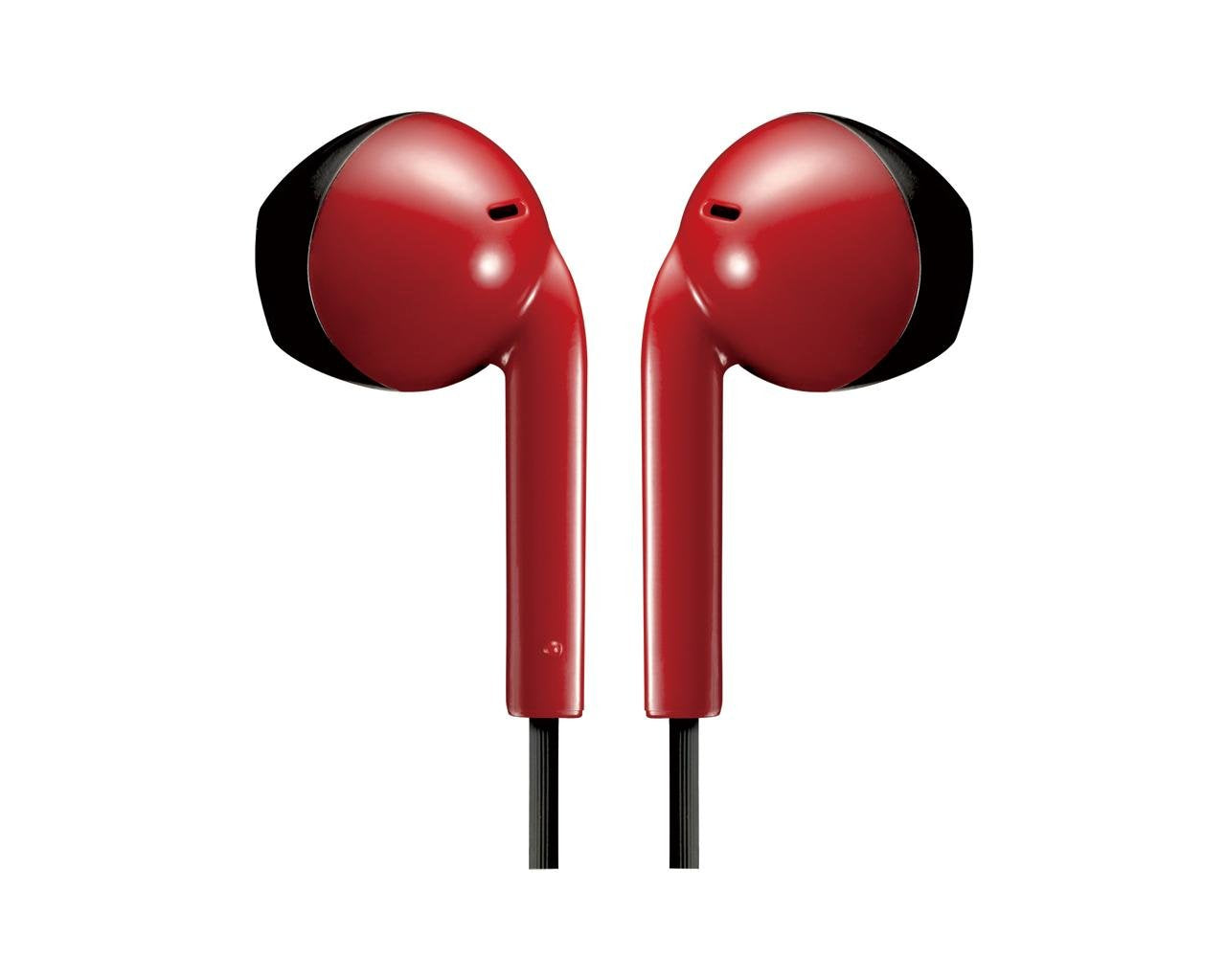 Auriculares Jvc Ha-F19m-Rb Con Micrófono Jack 3.5 Rojos