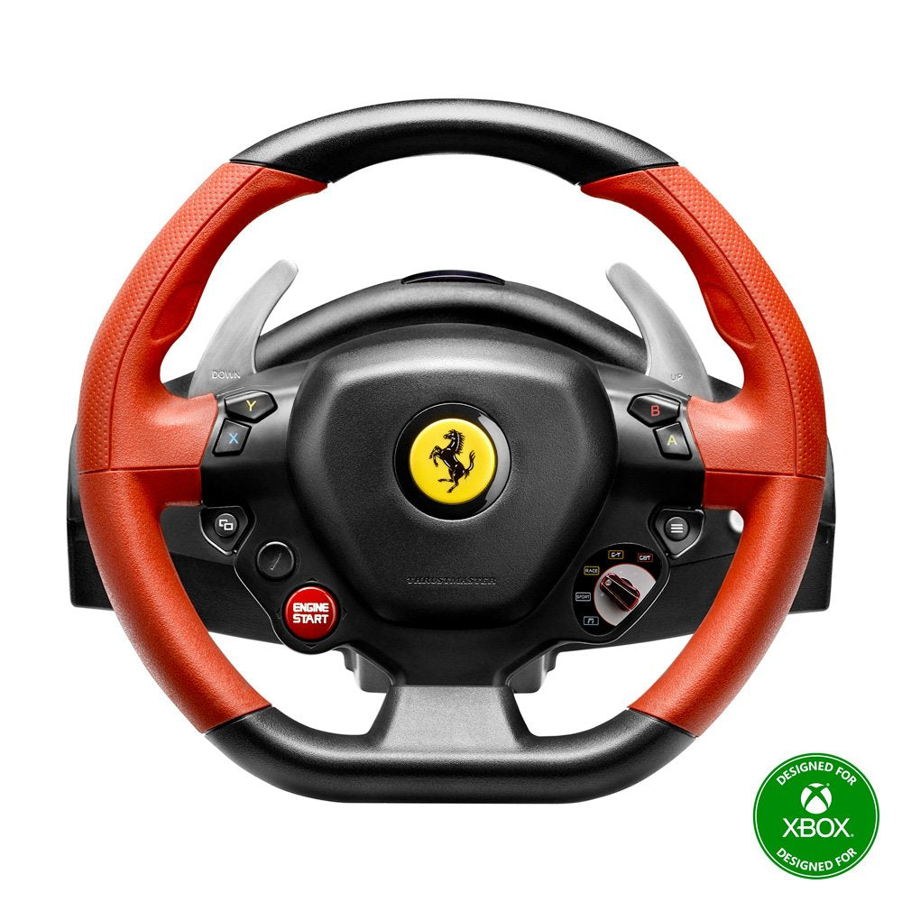 EAN 0663296419538 - Thrustmaster Ferrari 458 Spider Negro, Rojo USB Volante + Pedales Xbox One imagen 8