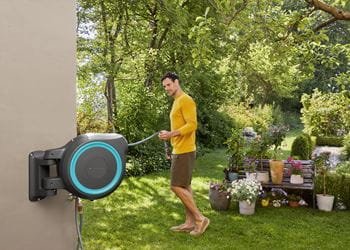 Portamangueras Automatico Rollup L (Turquoise) 30 M