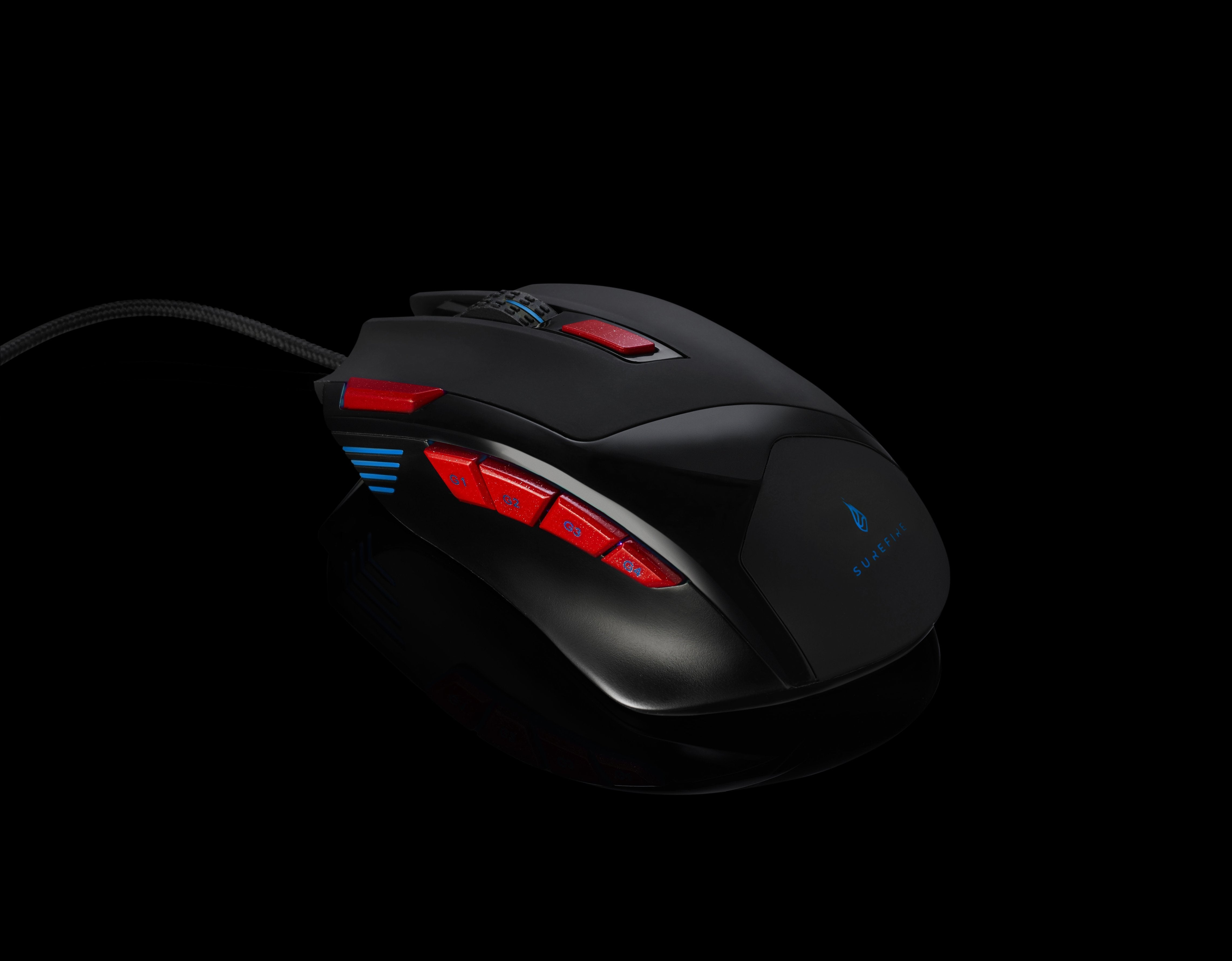 Ratón Gaming Surefire Eagle Claw Hasta 3200 Dpi