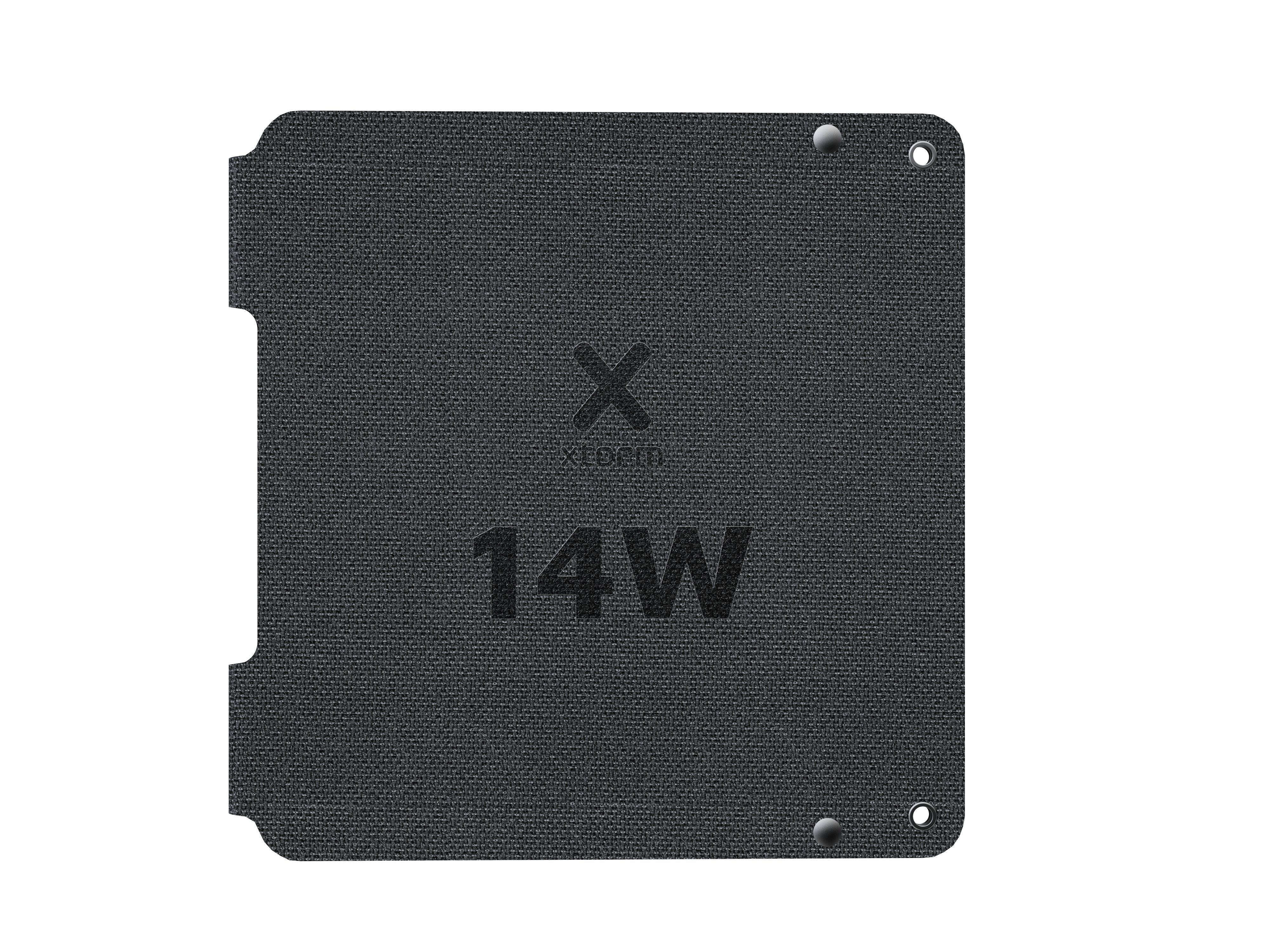 Panel Solar Plegable Xr2s14 14w Negro Xtorm 14w/ Usb-A, Usb-C/ Certificación Ipx4/ Pantalla Lcd