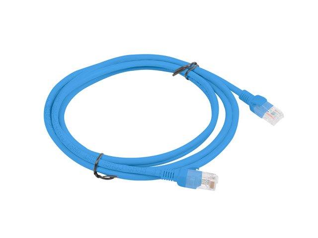 Lanberg Cable De Red Pcu5-10cc-0200-B,Rj45,Utp,Cat 5e,2m,Azul