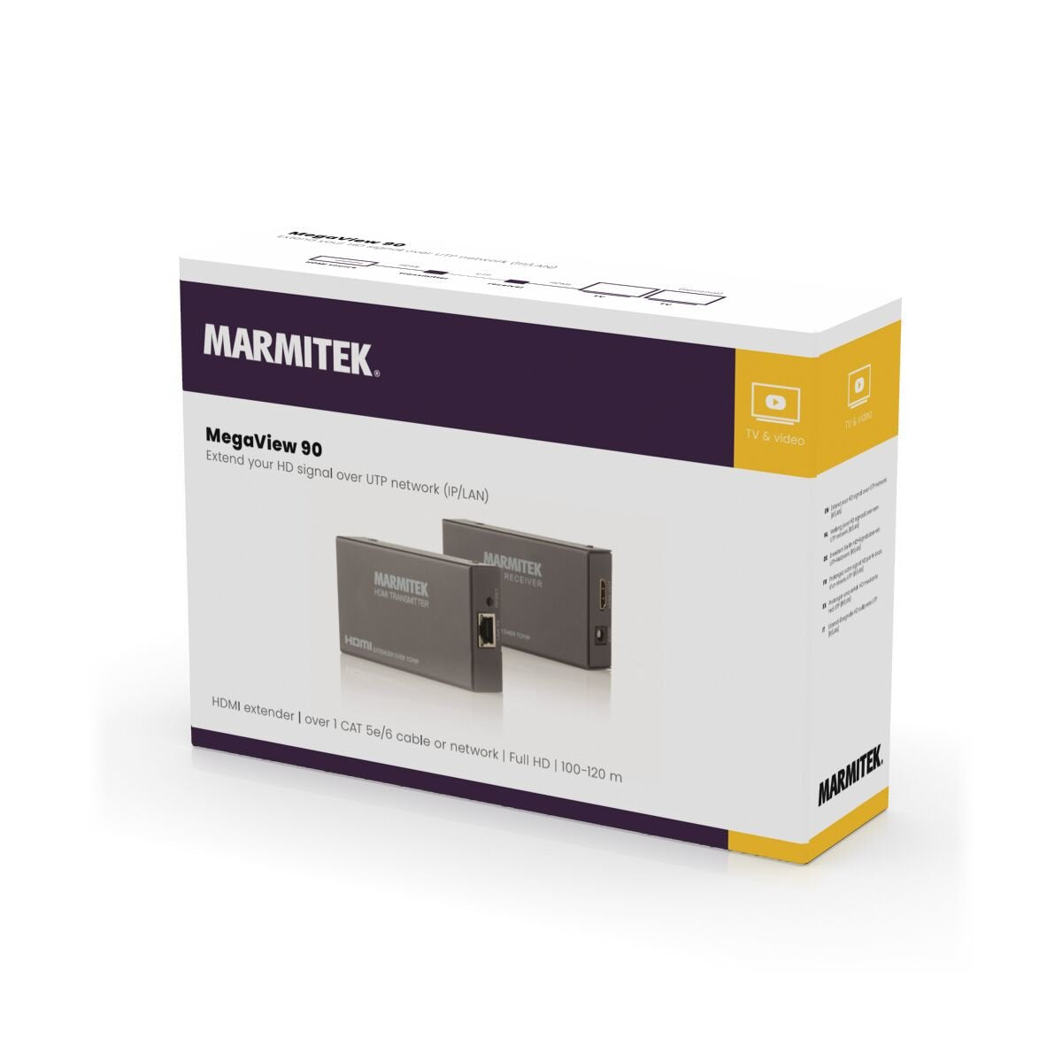 EAN 8718164533143 - Marmitek 25008314 extensor audio/video Transmisor y receptor de señales AV Negro imagen 11