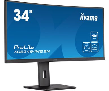 EAN 4948570121410 - iiyama ProLite XCB3494WQSN-B5 LED display 86,4 cm (34") 3440 x 1440 Pixeles UltraWide Quad HD Negro imagen 3