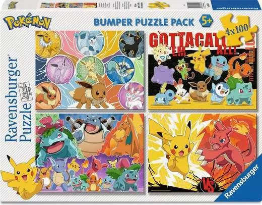 EAN 4005556056514 - Ravensburger Pokémon-Kumpels Puzzle rompecabezas 100 pieza(s) Niños imagen 1